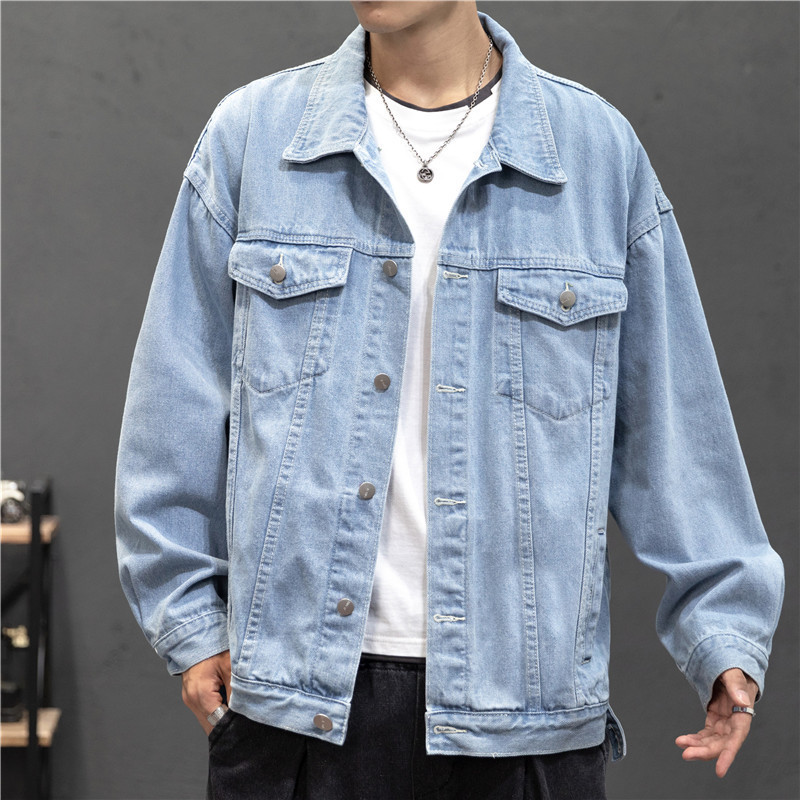Men'S Fashion Overalls - Neue Denim Jacke Männer Vintage Jean