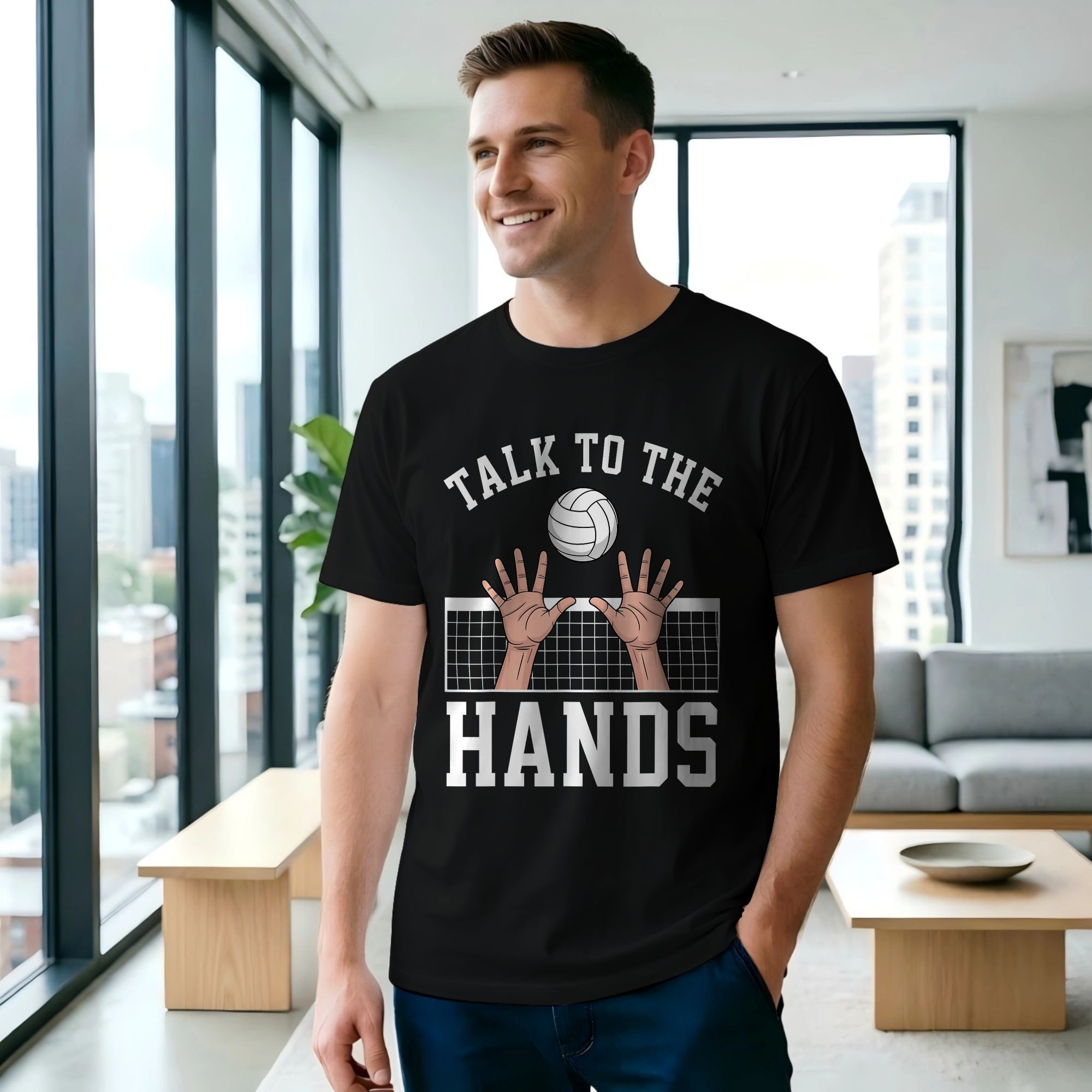 Amazon Men'S Fashion - Cooles Volleyball-Design T-Shirt Amazon Herren T-Shirt