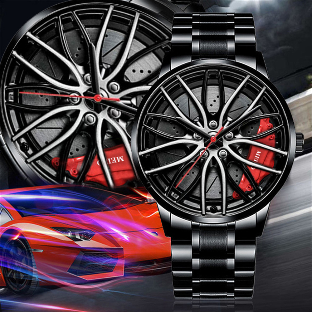 Men'S Fashion Hub - Kostenloser Versand Neue Mode Herren Lederuhr