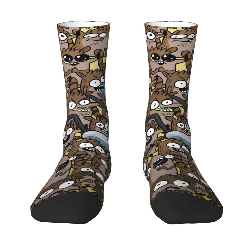 Mens Fashion Show - Benutzerdefinierte R-Regular Show Kleid Socken Männer