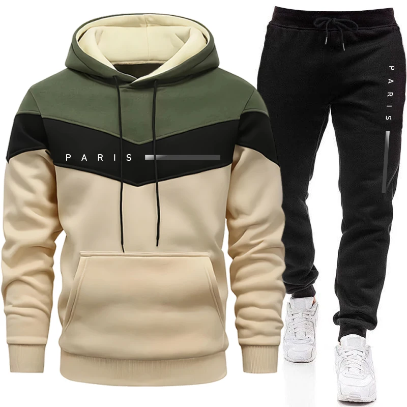 Mens Fashion Casual Outfits - PARIS Herbst Winter Alltagsmode Freizeitkleidung Sportbekleidung
