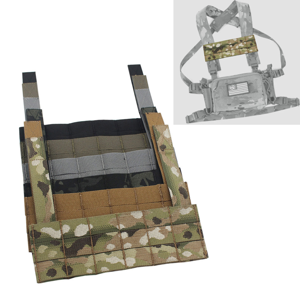 Tactical Vest Men - Taktische Brust Rig Molle Erweiterungs platte