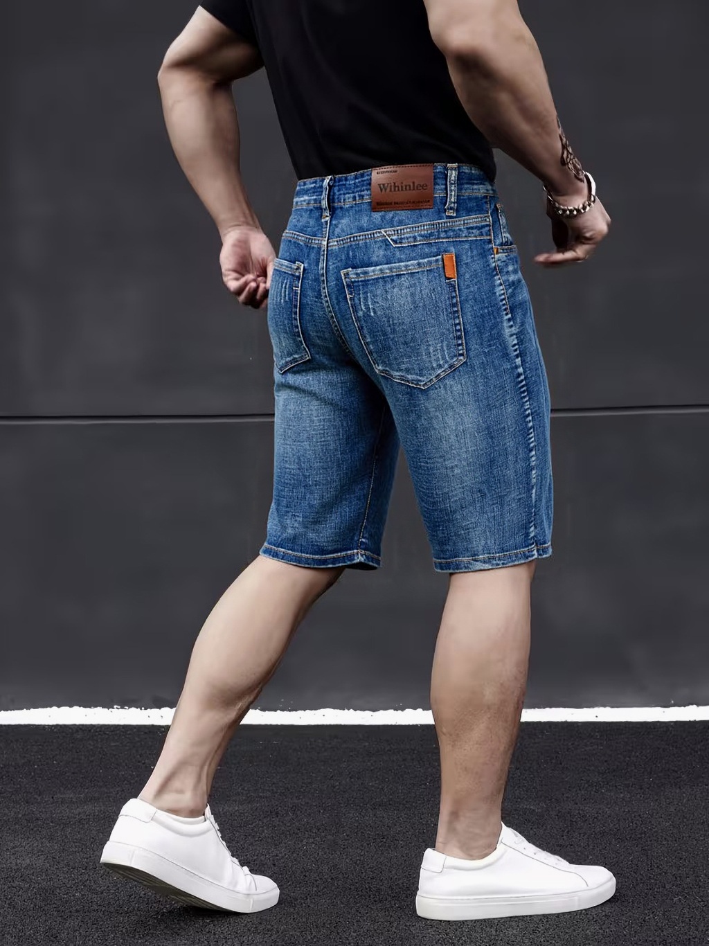 Men'S Fashion Overalls - Wthinlee Neue Business-Herrenjeans, lässig, gerade geschnitten,