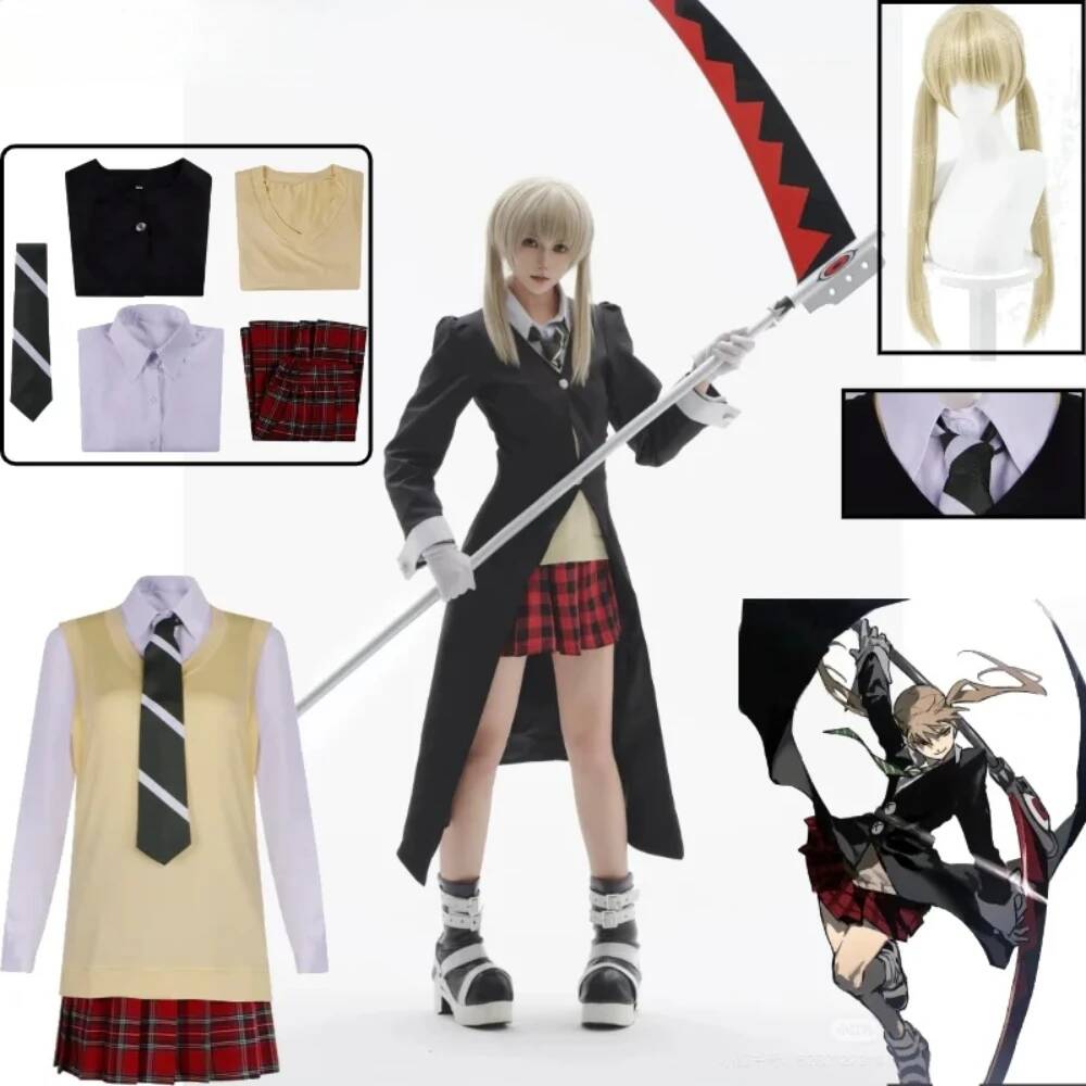 Formal Waistcoat Vest - Maka Albarn Cosplay Kostüm Soul Eater