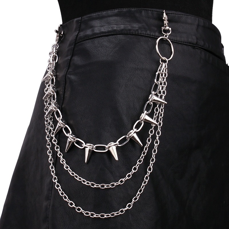 Men Fashion Key - Hip Hop Punk Rock Metall Hosen