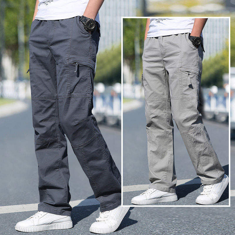 Men'S Fashion Overalls - Baumwolle Cargo Hosen Männer Arbeit Hosen