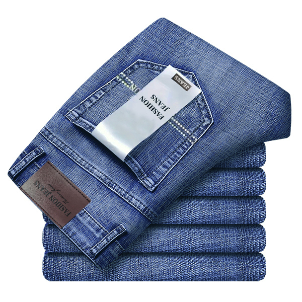 Men'S Fashion For 60 Year Old - 2026 Wthinlee Slim Washed Jeans Lässige