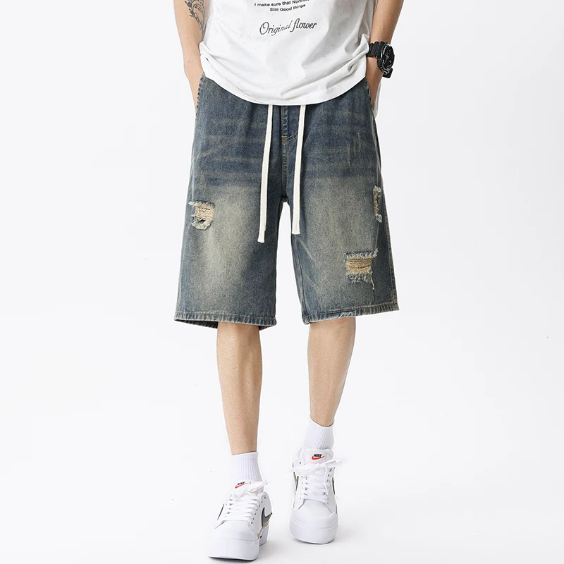 Sommer Dünne Denim Shorts männ – Men'S Fashion Overalls Bewertung und Preis