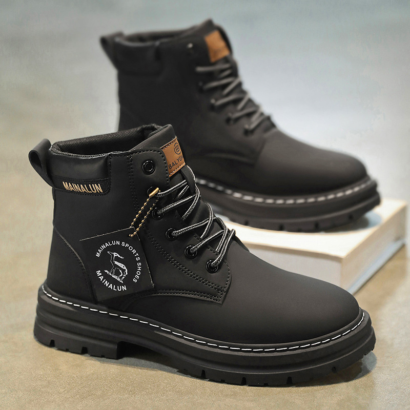 Klassische Herren-High-Top-Sti – Mens Fashion Show Bewertung und Preis