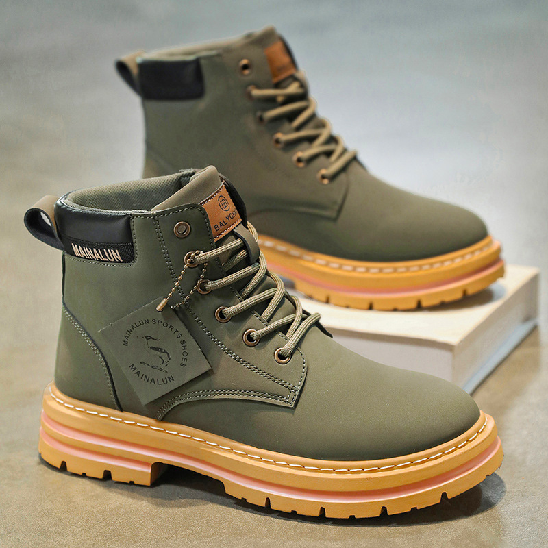 Klassische Herren-High-Top-Sti – Mens Fashion Show Bewertung und Preis