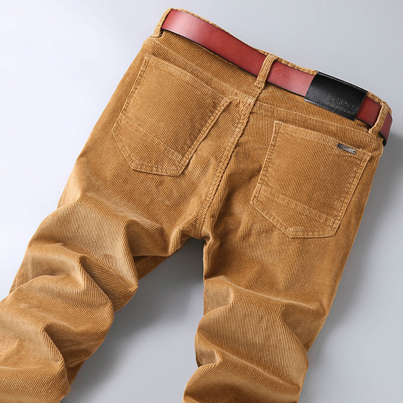 Baumwolle Cord Casual Hosen Mä – Men'S Fashion Khaki Pants Bewertung und Preis