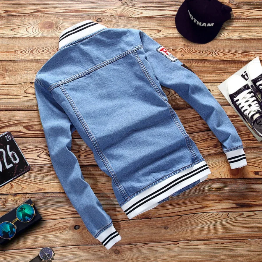 Neue 2026 männer Denim Jacken  – Men'S Fashion Overalls Bewertung und Preis