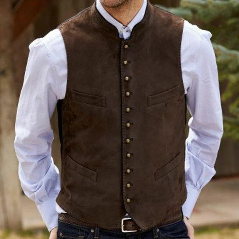 Herrenweste aus kaffeefarbenem – Formal Waistcoat Vest Bewertung und Preis