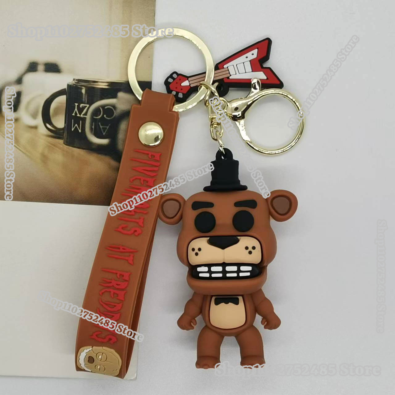 5 Stück Cartoon Anime FNAF Fig – Men Fashion Key Bewertung und Preis