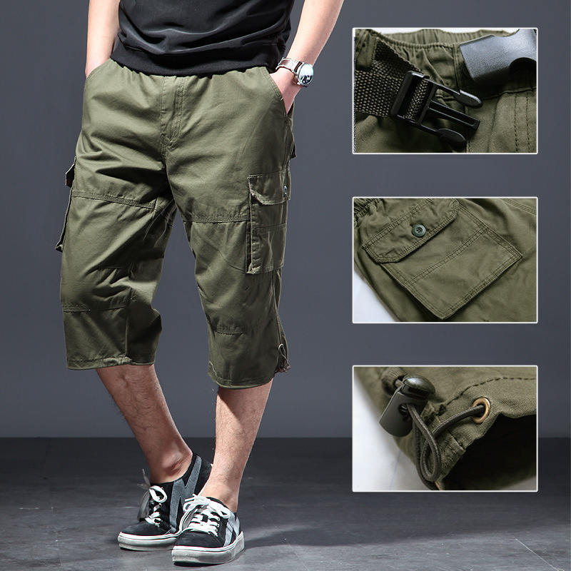 Herren Baumwoll-3/4-Hose, lock – Men'S Fashion Overalls Bewertung und Preis
