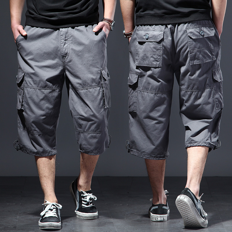 Herren Baumwoll-3/4-Hose, lock – Men'S Fashion Overalls Bewertung und Preis
