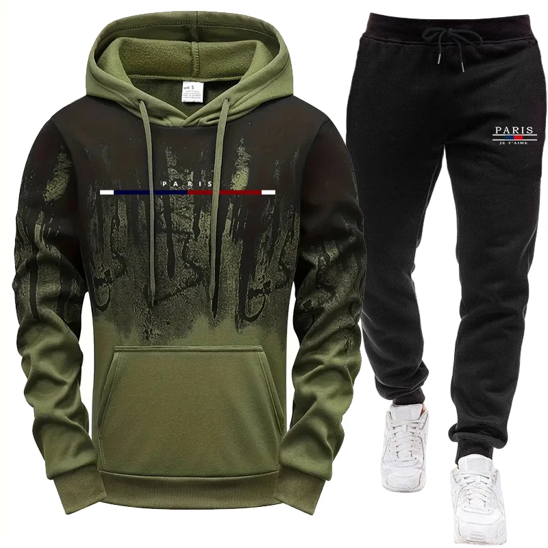 Herren-Set/Hoodie/Hose Herbst  – Men'S Winter Fashion Bewertung und Preis