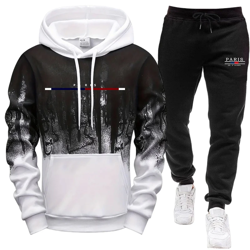 Herren-Set/Hoodie/Hose Herbst  – Men'S Winter Fashion Bewertung und Preis