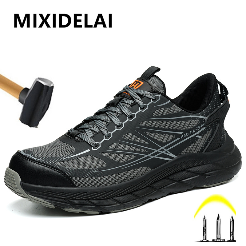Modische Arbeitssneaker, Stahl – Mens Fashion Show Bewertung und Preis