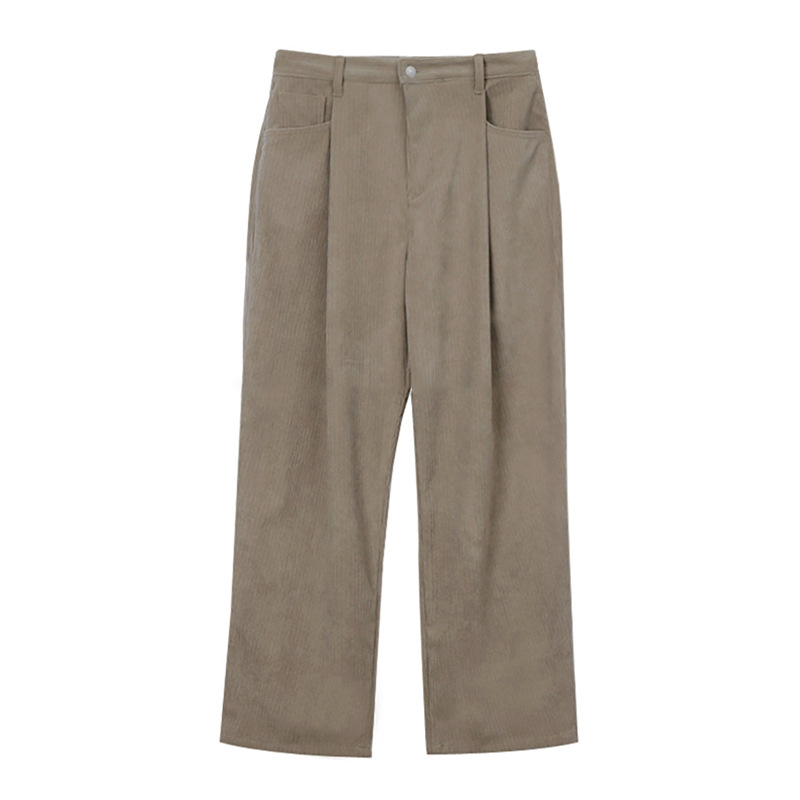 Frühjahr Herren Dunkelkhaki Ei – Men'S Fashion Khaki Pants Bewertung und Preis
