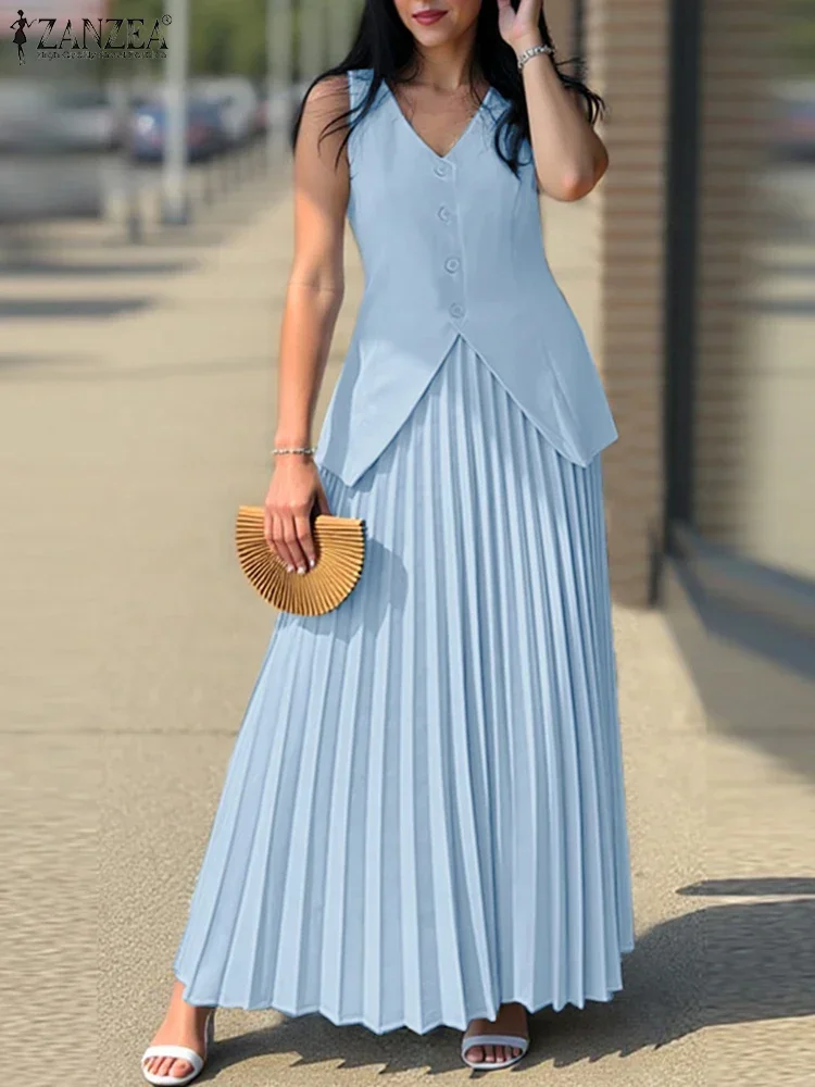 ZANZEA Sommer 2PCS Kleid Sets  – Mens Fashion Summer 2025 Bewertung und Preis