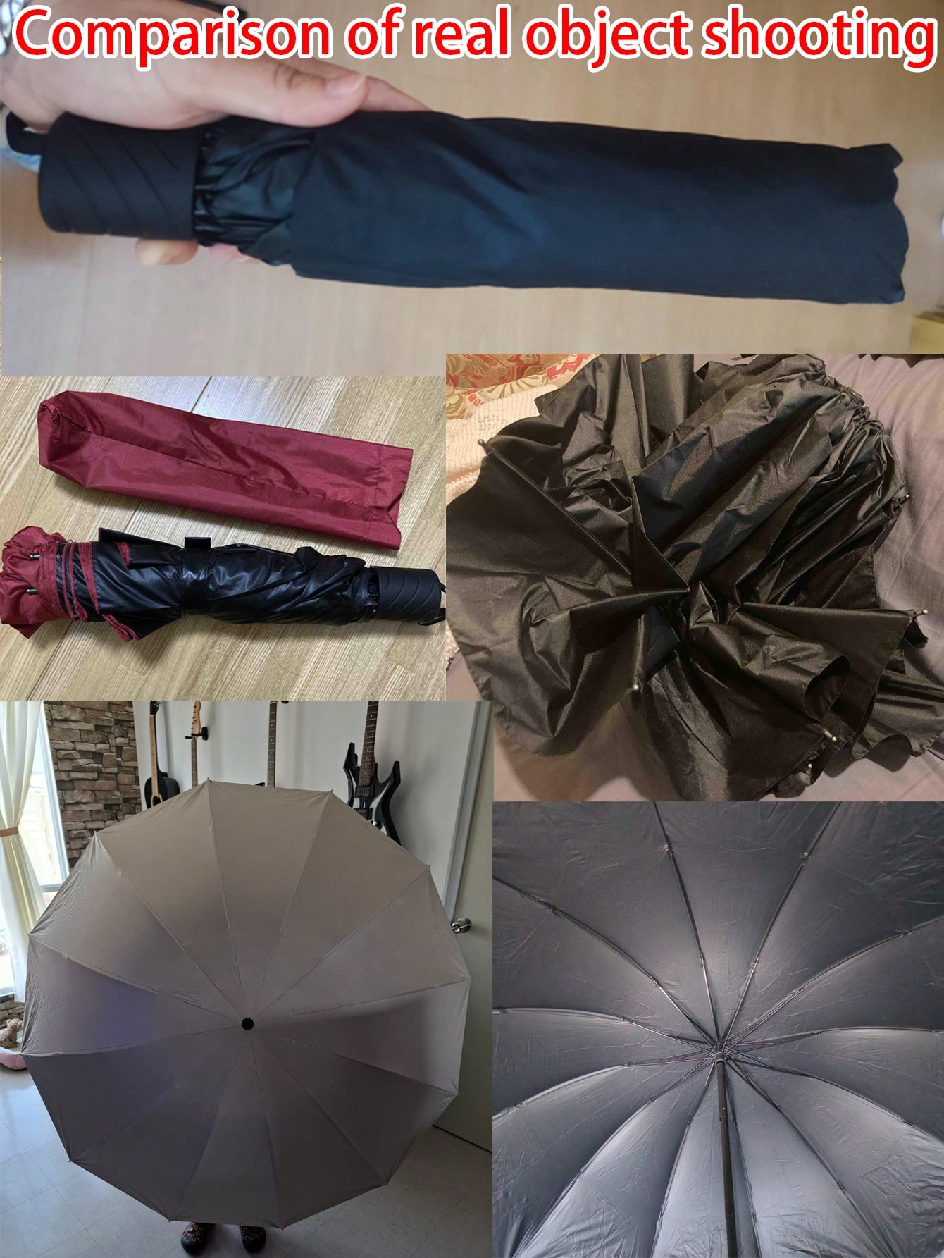 1 Übergroßer 12-Rippen-Windsch – Men'S Fashion Umbrella Bewertung und Preis