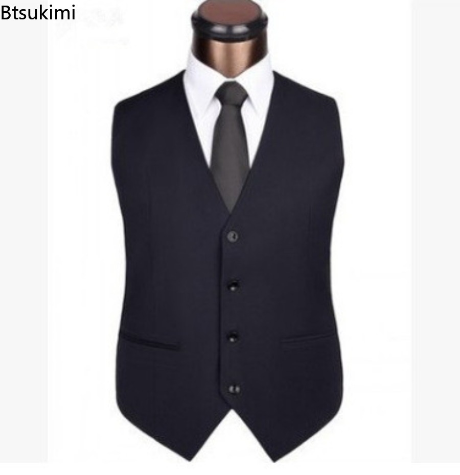 S-6XL Plus Größe männer Korean – Formal Waistcoat Vest Bewertung und Preis