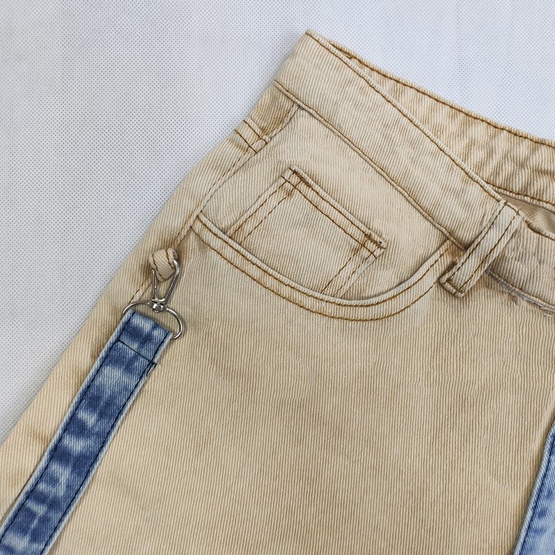 Herren-Jeans in Khaki mit Blau – Men'S Fashion Khaki Pants Bewertung und Preis