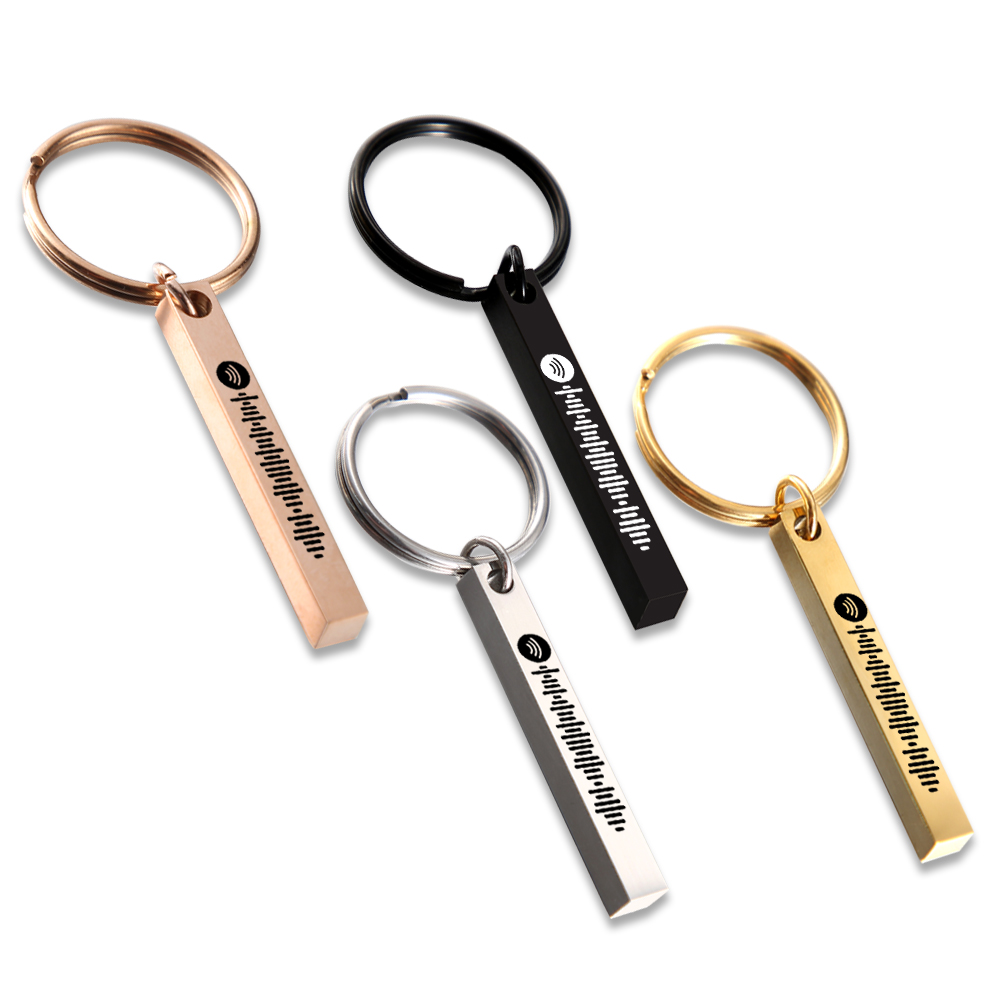 Personalisierte Musik Spotify  – Men'S Fashion Gold Chain Bewertung und Preis