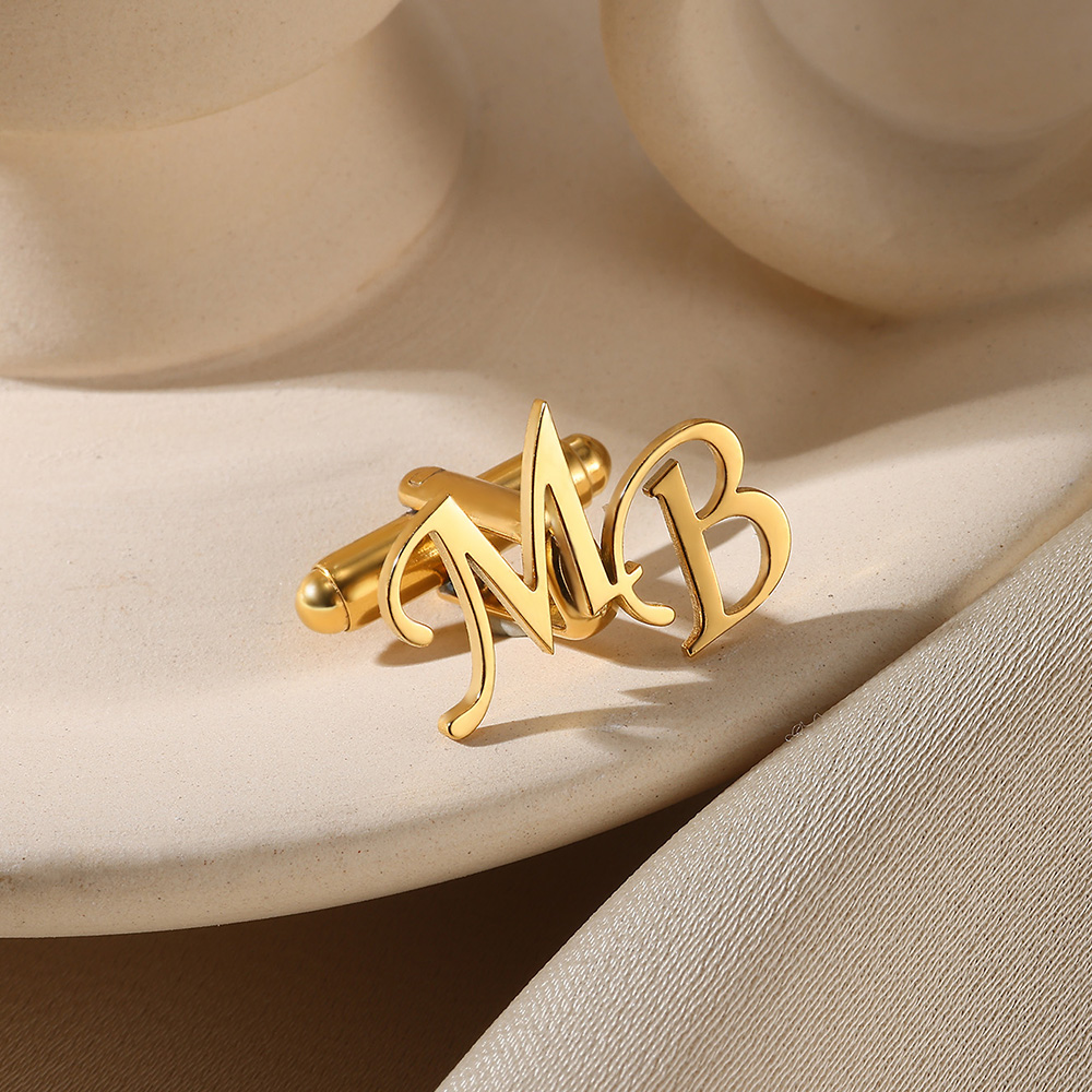 Maßgeschneiderte Anfangsbuchst – Men'S Fashion Gold Chain Bewertung und Preis