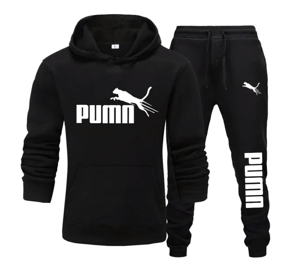 Neues Herren-Set aus Kapuzenpu – Men'S Winter Fashion Bewertung und Preis