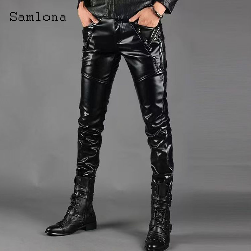 Sexy Grunge Pu-Lederhose für H – Men'S Fashion Pants 2025 Bewertung und Preis