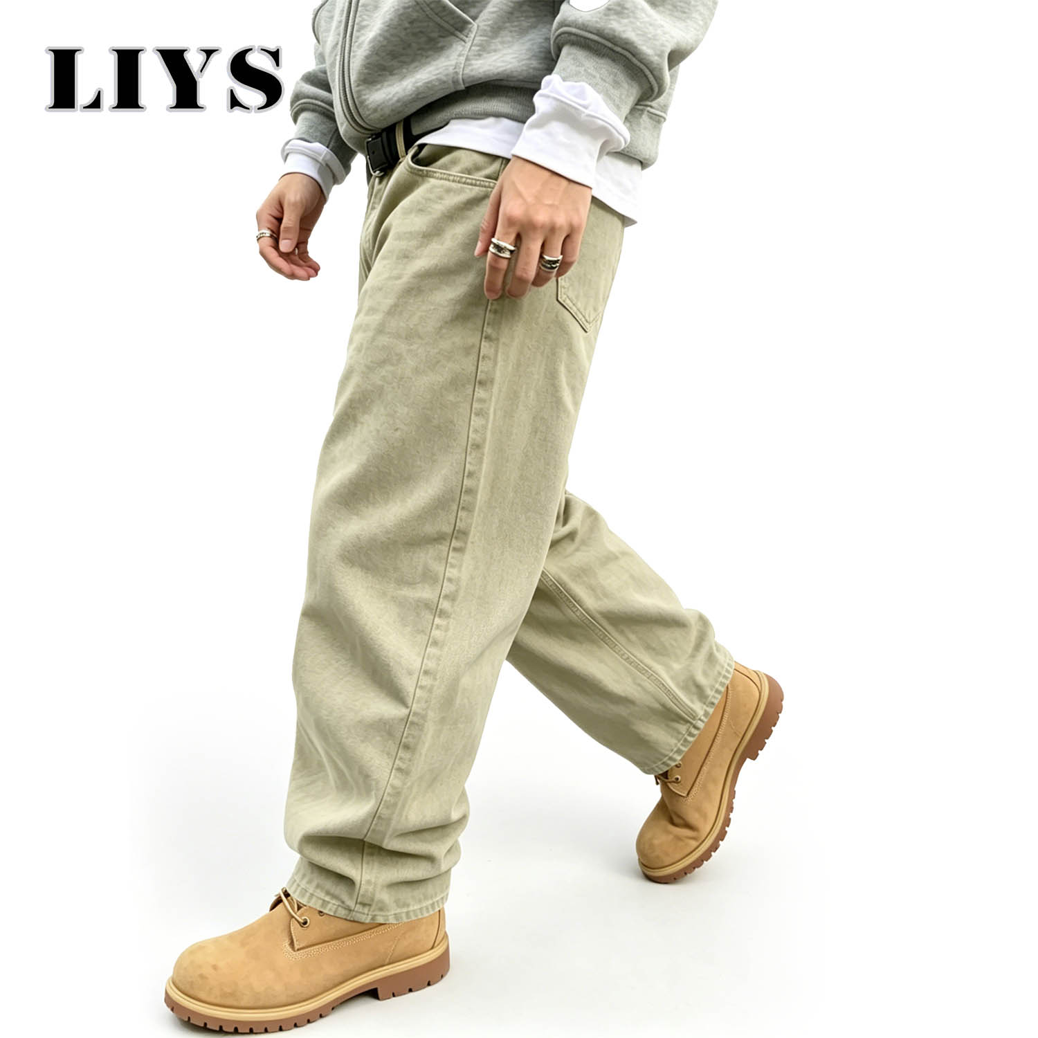 LIYS Herren American Retro Lig – Men'S Fashion Khaki Pants Bewertung und Preis