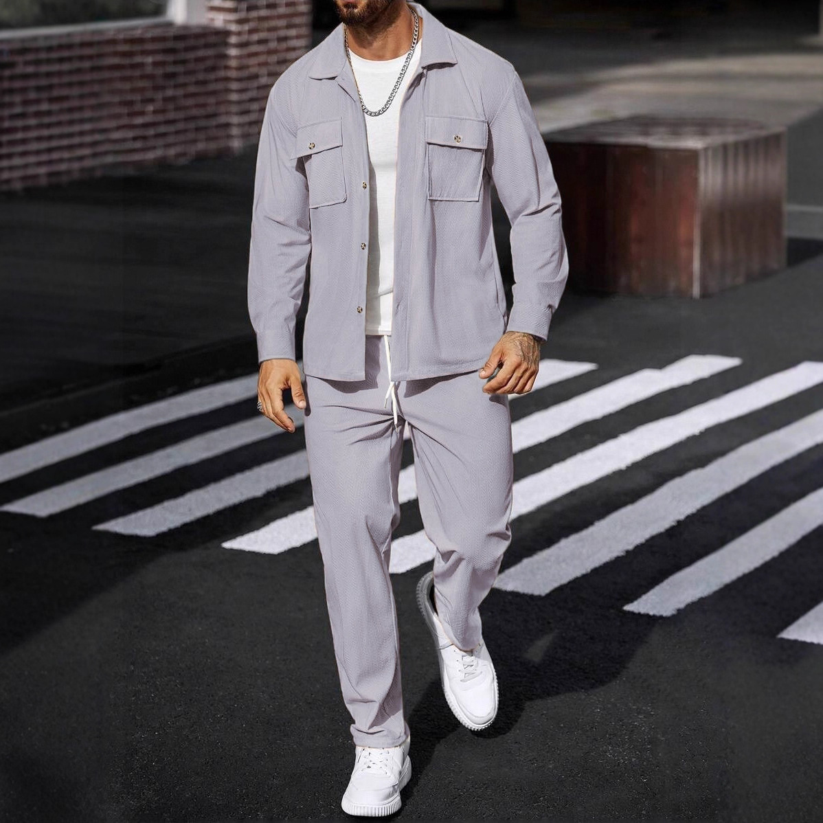 Neues Frühlings- und Herbst-Fr – Knitted Cardigan Men Bewertung und Preis