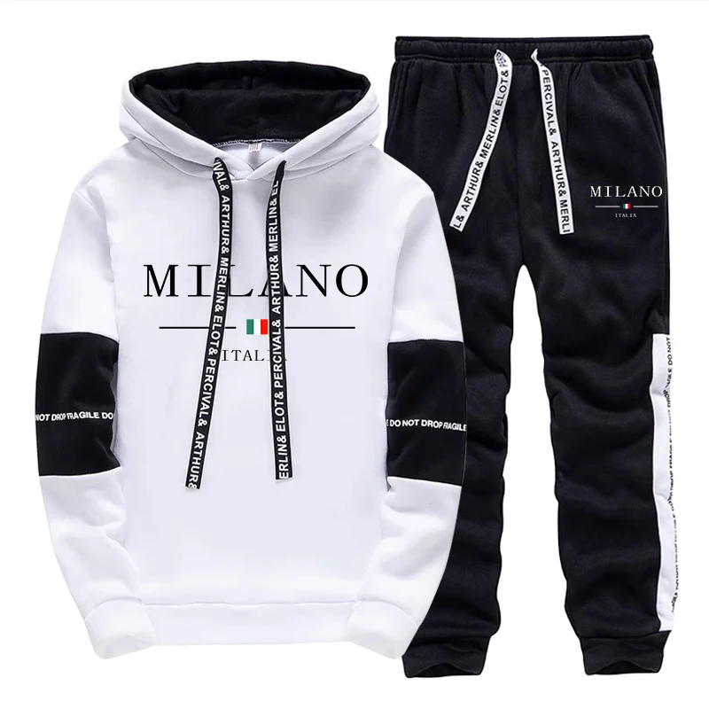 Herren-Set/Hoodie/Hose Italien – Mens Fashion Casual Outfits Bewertung und Preis