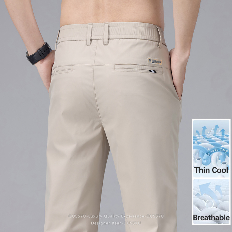 Sommerliche, dünne Herren-Frei – Men'S Fashion Khaki Pants Bewertung und Preis