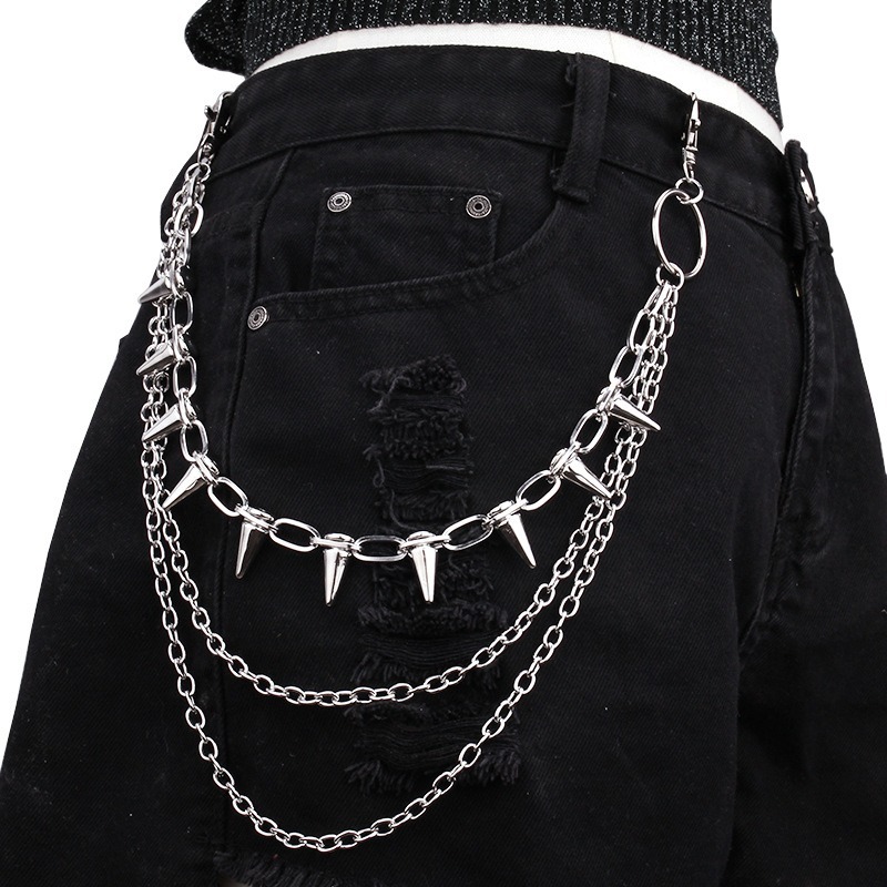 Hip Hop Punk Rock Metall Hosen – Men Fashion Key Bewertung und Preis