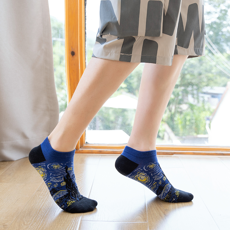 1/5 Paar gekämmte Baumwoll-Knö – Socks Ankle Men Bewertung und Preis