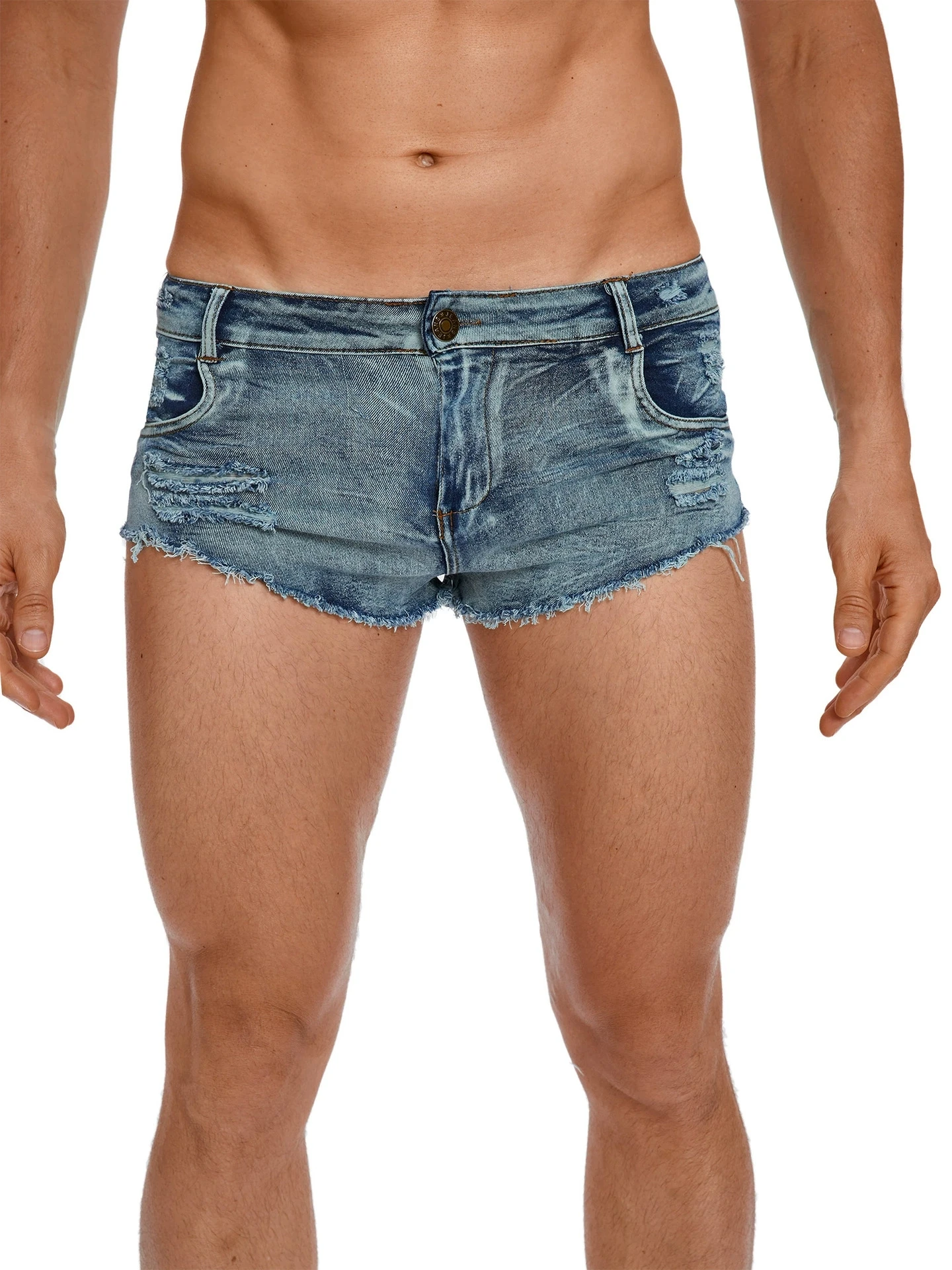 Herren-Jeansshorts mit Niedrig – Men'S Fashion Overalls Bewertung und Preis
